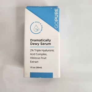 NEW Go Pure Mini Dramatically Dewy Serum Exp 03/2026 Safe & Clean